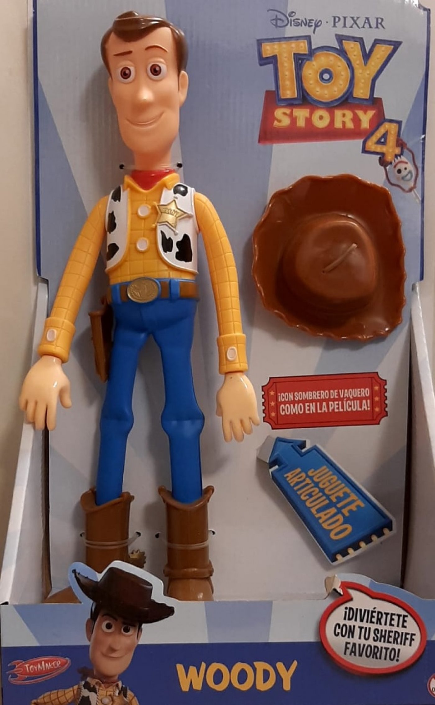 Muñecos Toy Story 4 Buzz Woody 23cm